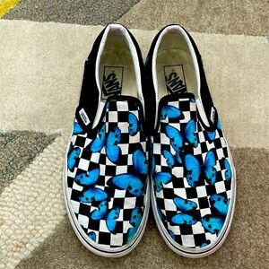 VANS -BLUE BUTTERFLY